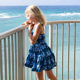 Alana Dress | Midnight Blue Hibiscus - Sweet Sweet Honey Hawaii