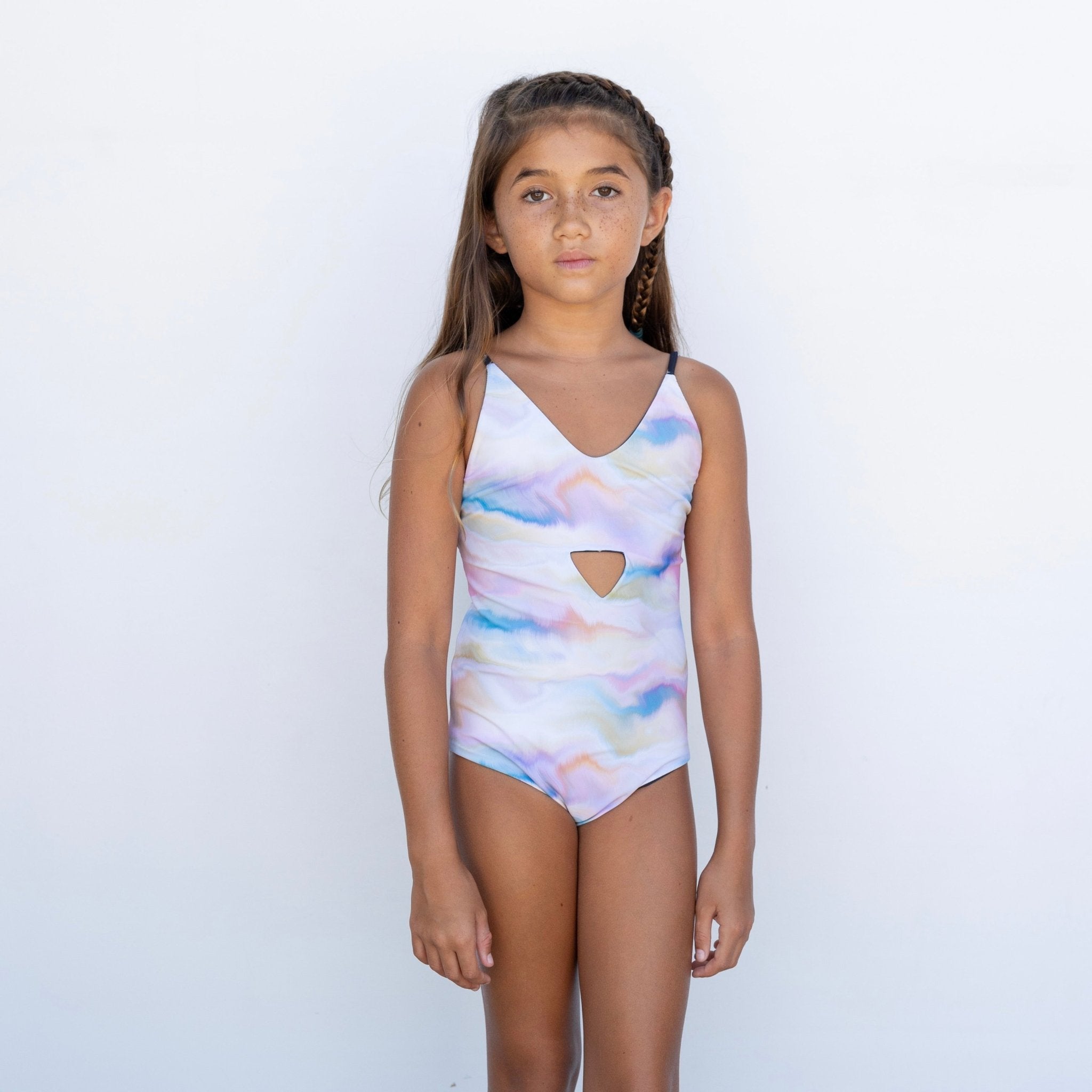 Harmony/Elysian Peek-a-Boo reversible Swimsuit - Sweet Sweet Honey Hawaii